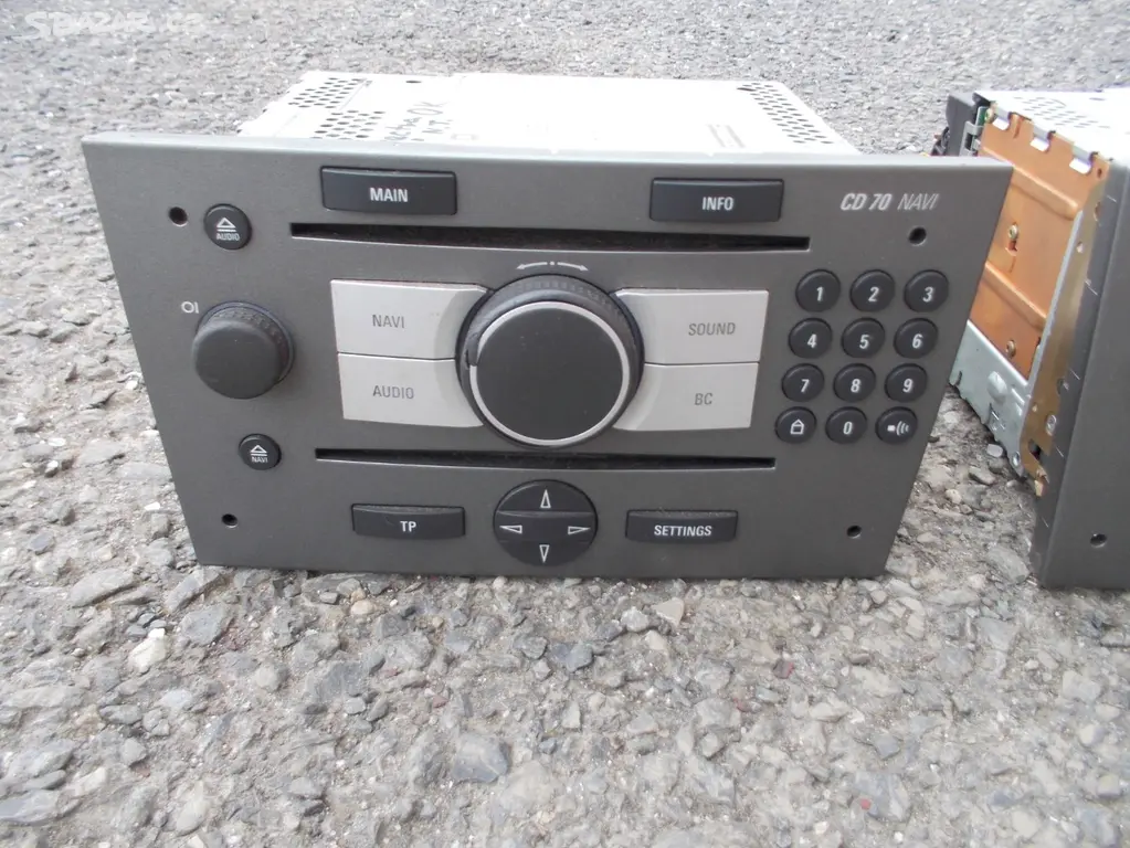 Náhled: Autorádio CD 70 NAVI Opel Vectra C